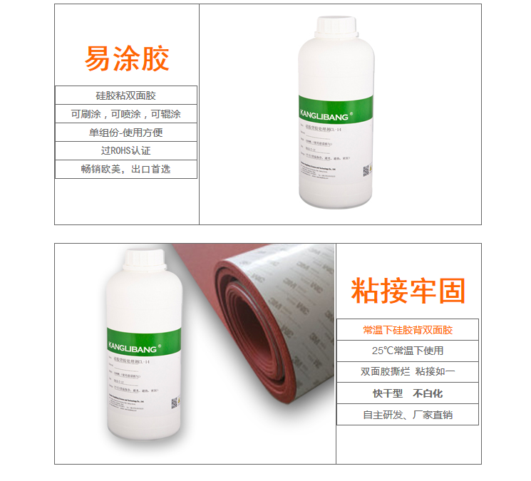 硅膠處理劑產(chǎn)品特性康利邦CL-14系列